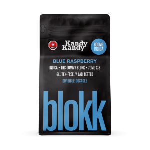 600mg THC Indica Blokk Gummies (Kandy Kandy)