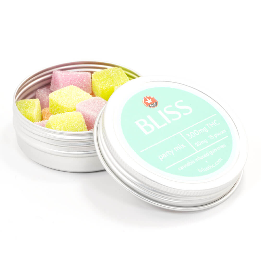 Party Mix 375mg THC (Bliss Edibles) - Image 2