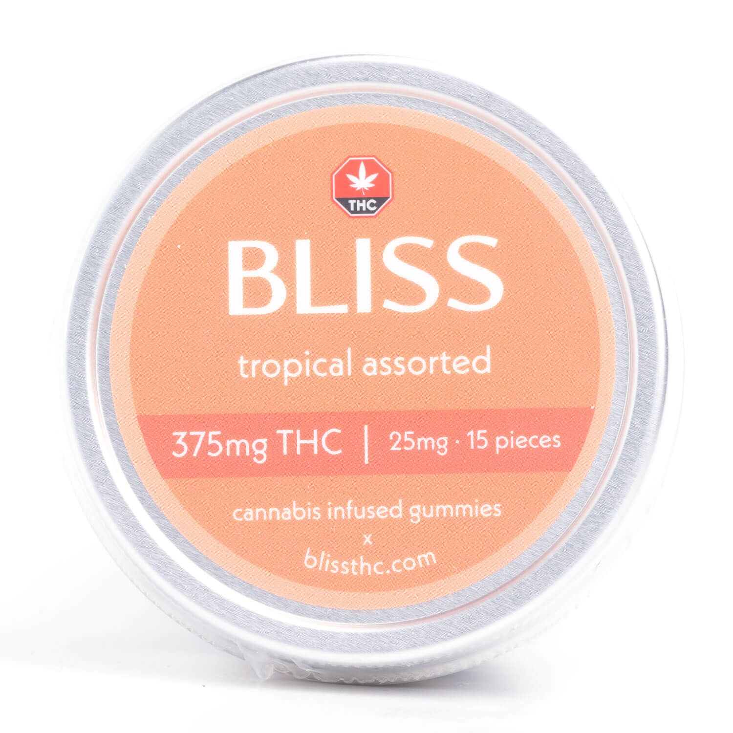 Tropical Assorted 375mg THC (Bliss Edibles)