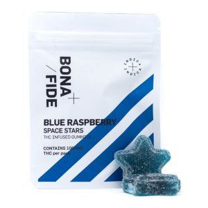 1000mg THC Blue Raspberry Space Stars (Bonafide)
