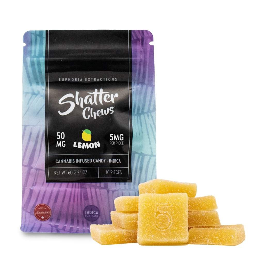 Indica 50mg Shatter Chews (Euphoria Extractions) - Image 4