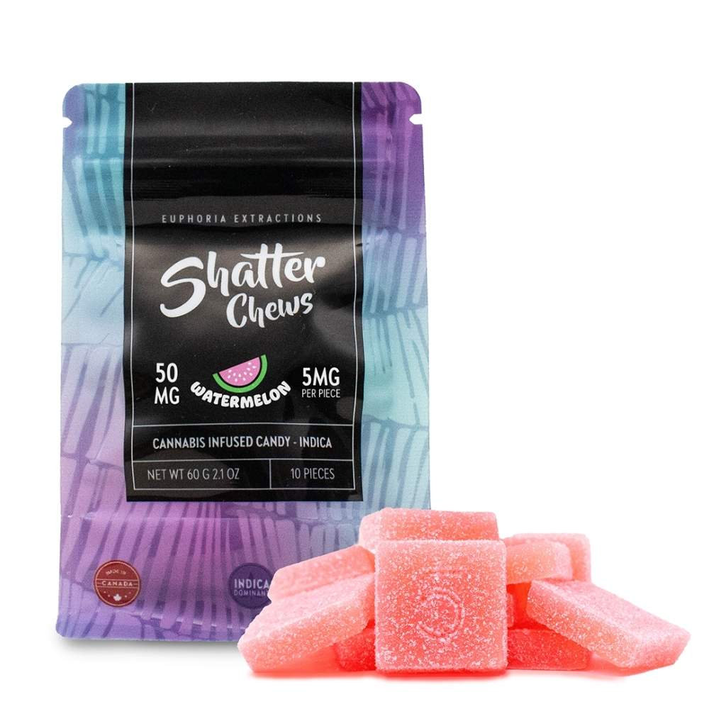 Indica 50mg Shatter Chews (Euphoria Extractions) - Image 5