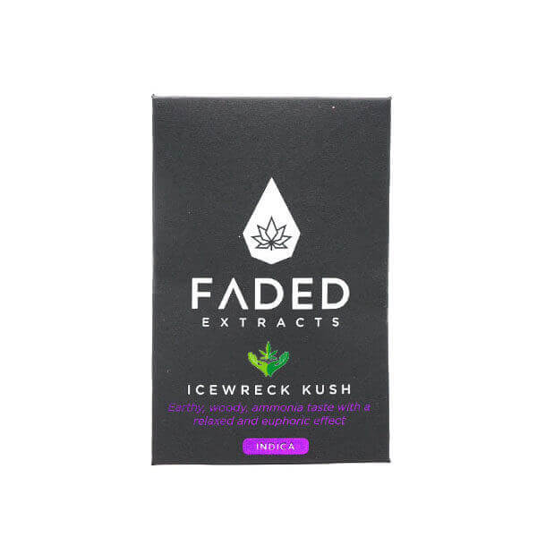 Icewreck Kush Shatter (Faded Cannabis Co)