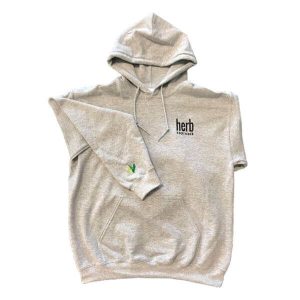 Herb Approach Grey Pull Over Hoodies