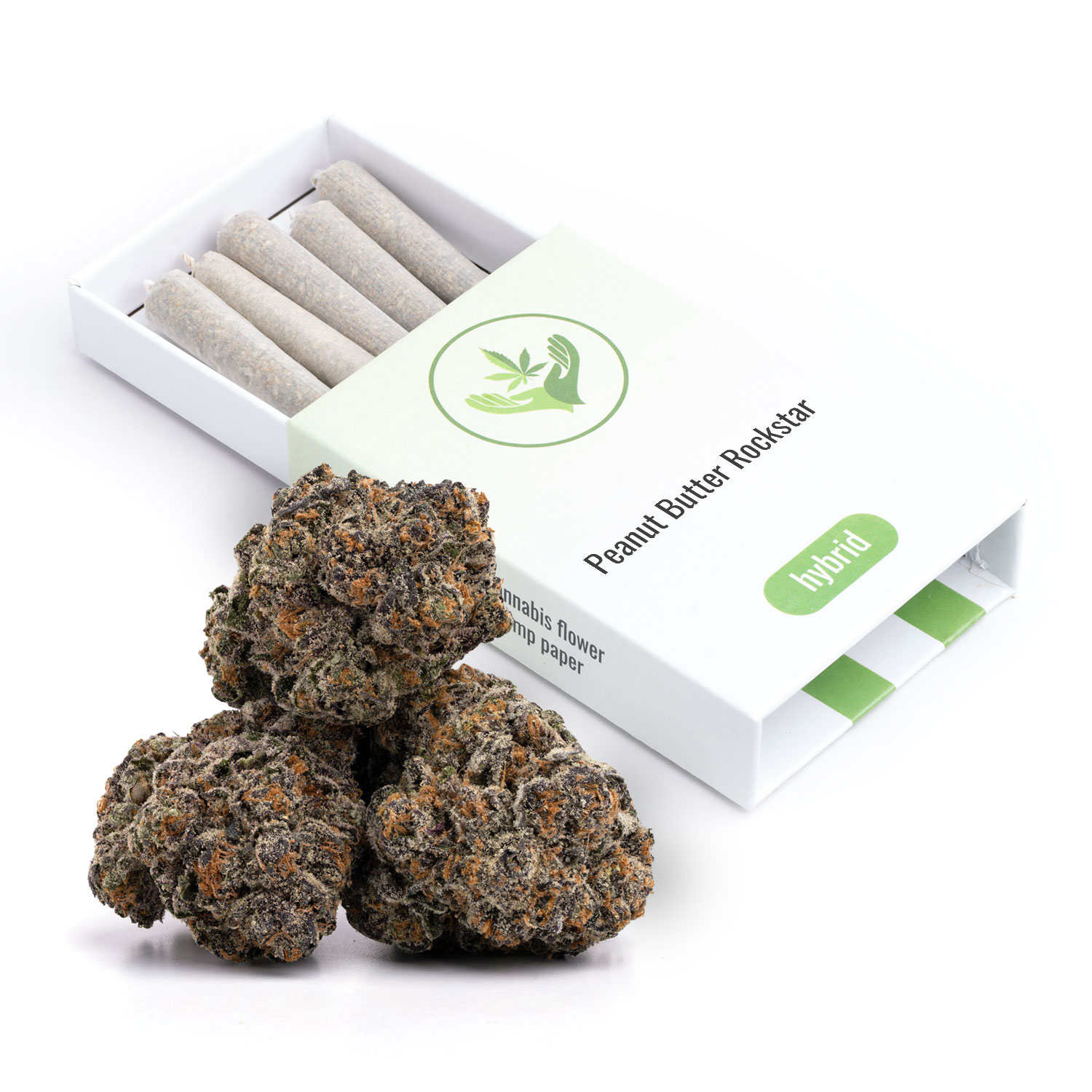 Peanut Butter Rockstar | Pre-Rolled 5 Pack | 3.5g