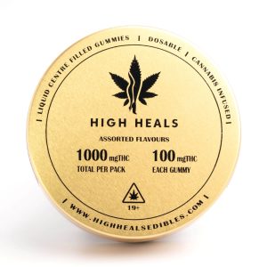 1000mg THC Liquid Centre Gummies (High Heals)