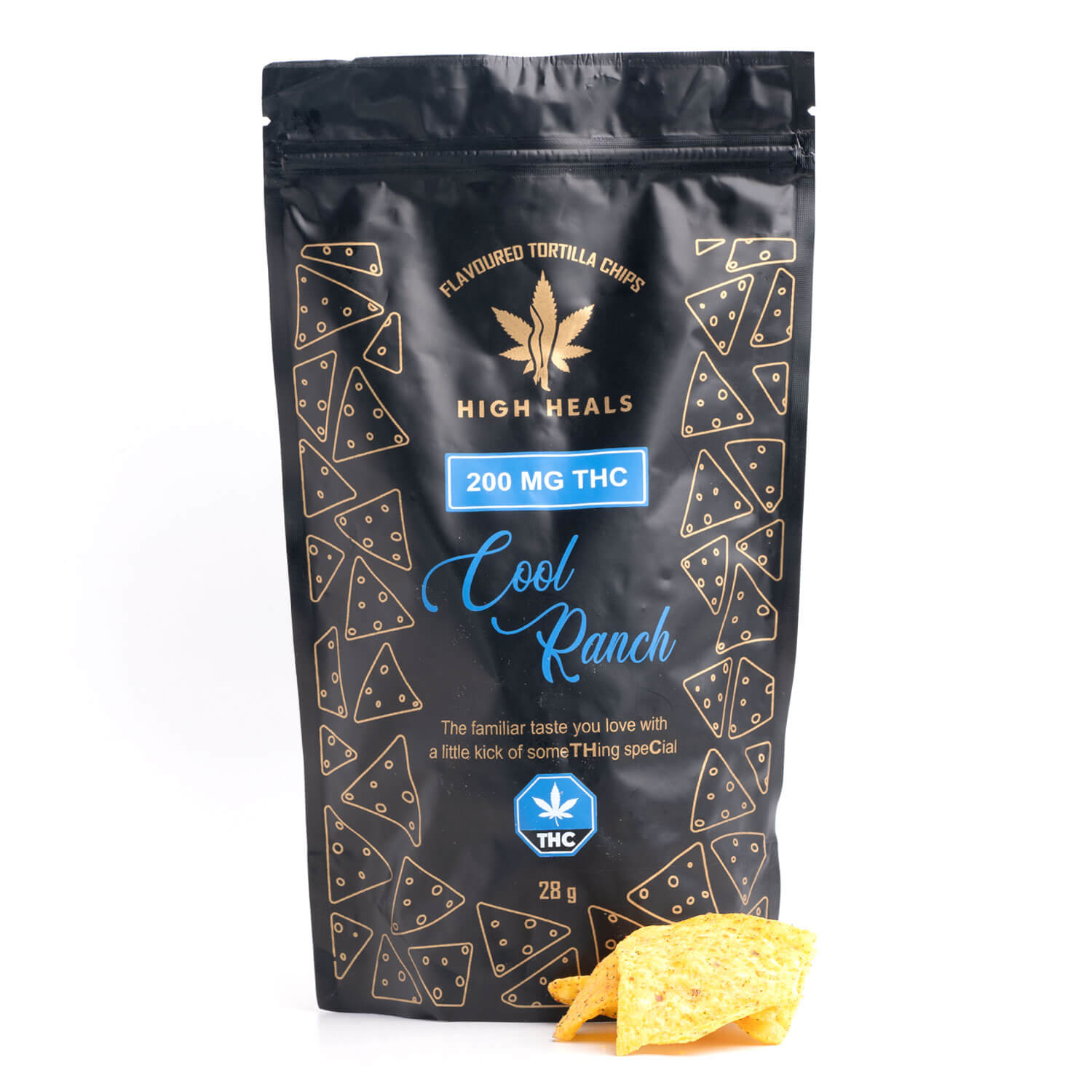200mg THC Cool Ranch Chips (High Heals)