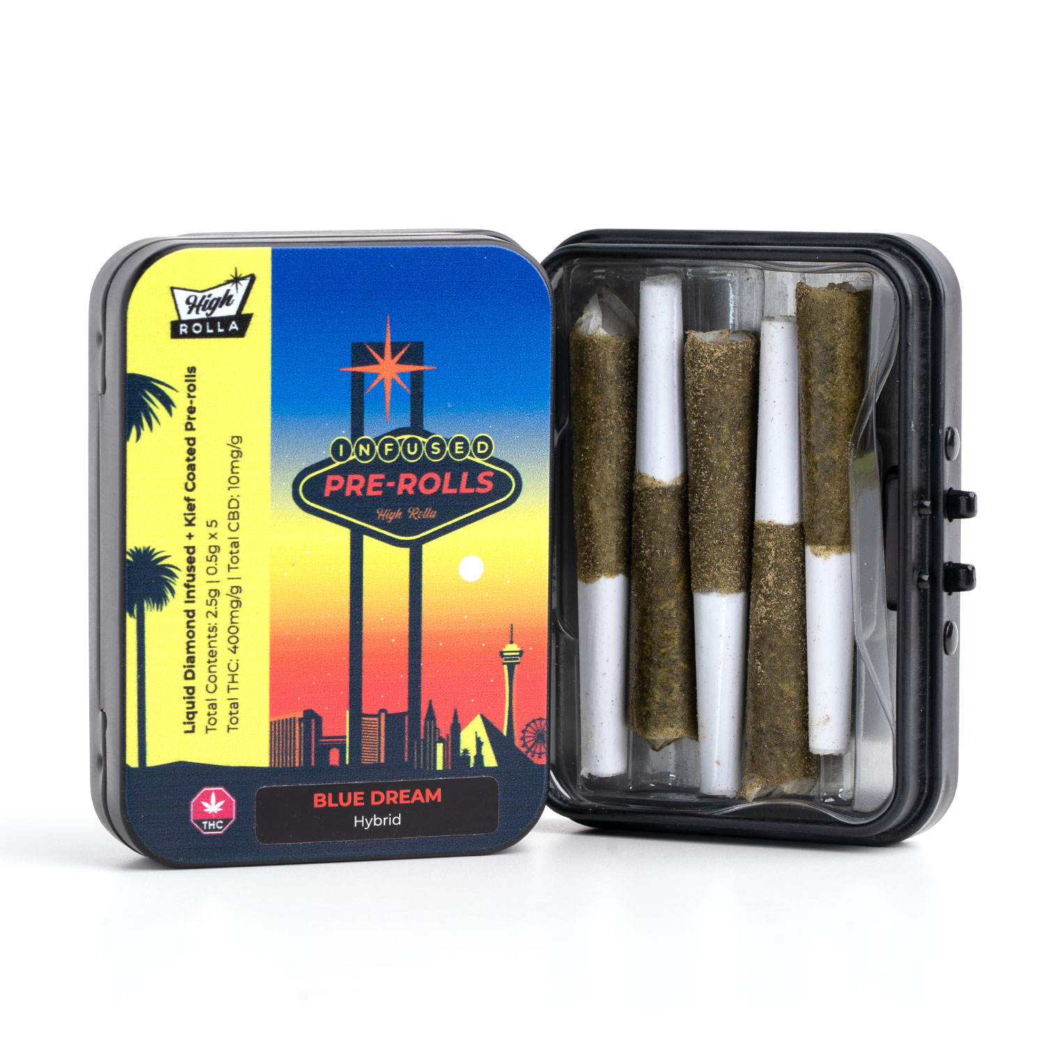 5 Pack Infused Pre-Rolls (High Rolla) - Image 3