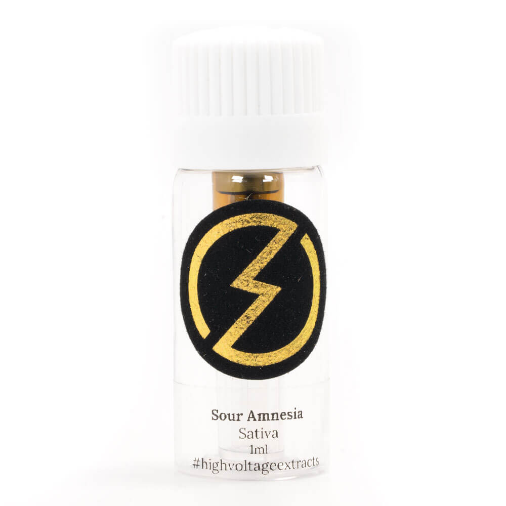 Sour Amnesia Haze Sauce Refill Cartridge (High Voltage Extracts)