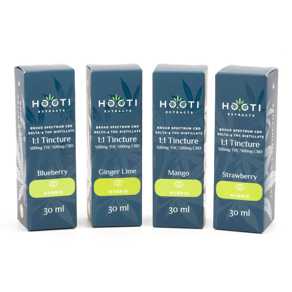 1000mg 1:1 Hybrid Tinctures (Hooti Extracts) - Image 6