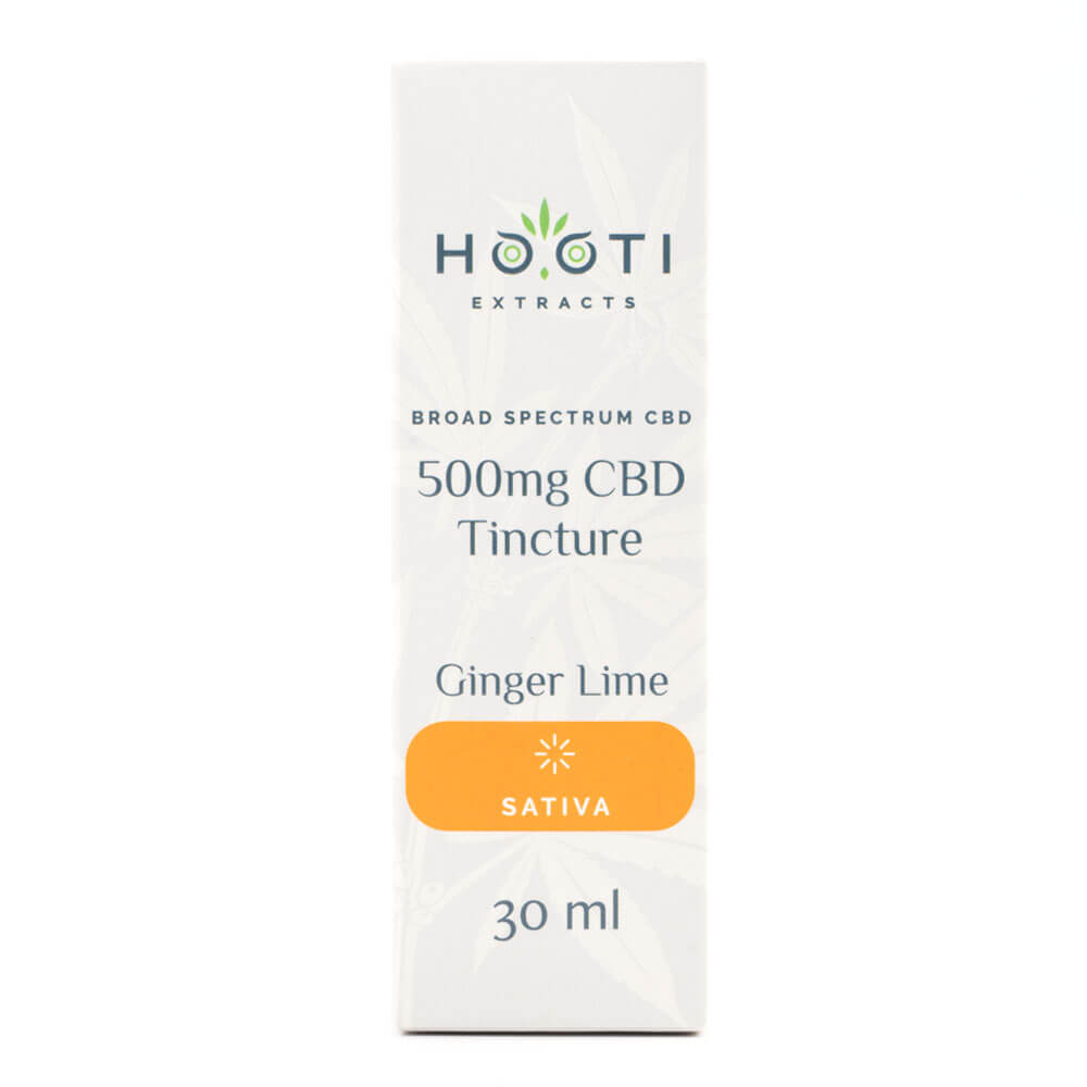 500mg Sativa CBD Tinctures (Hooti Extracts) - Image 4