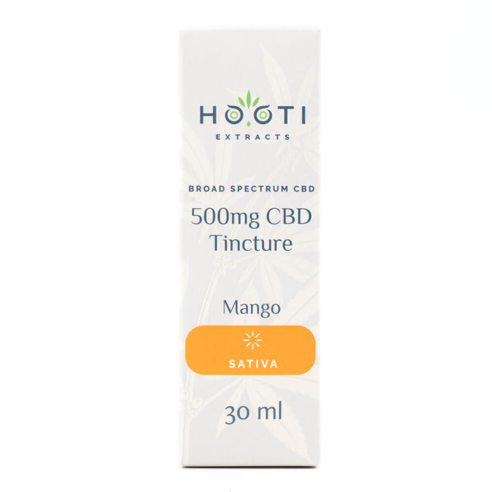500mg Sativa CBD Tinctures (Hooti Extracts) - Image 3