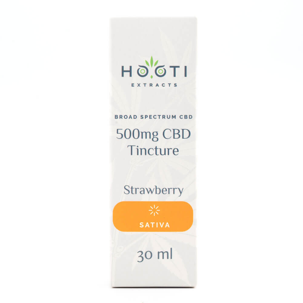 500mg Sativa CBD Tinctures (Hooti Extracts) - Image 2