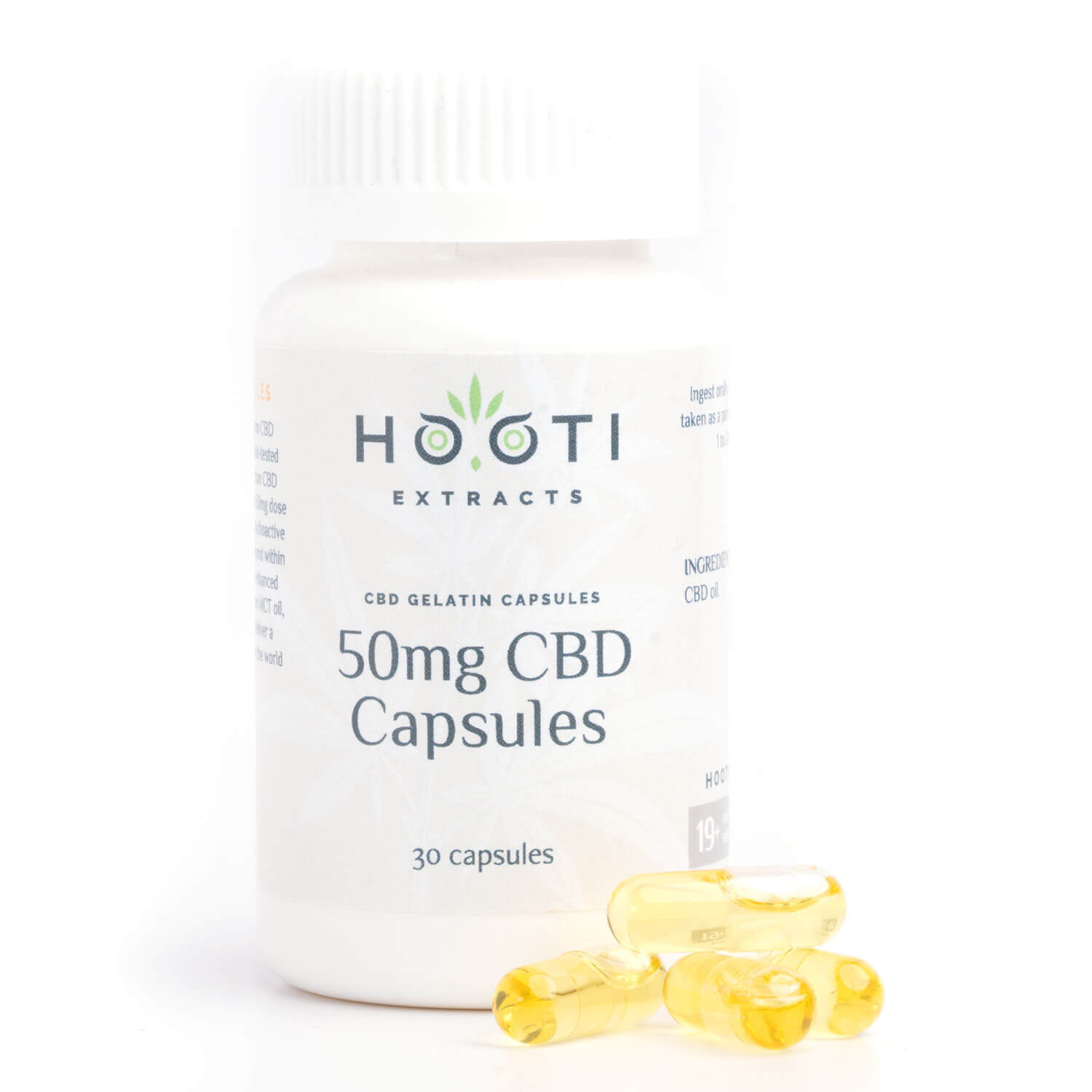 CBD Capsules (Hooti Extracts) - Image 2