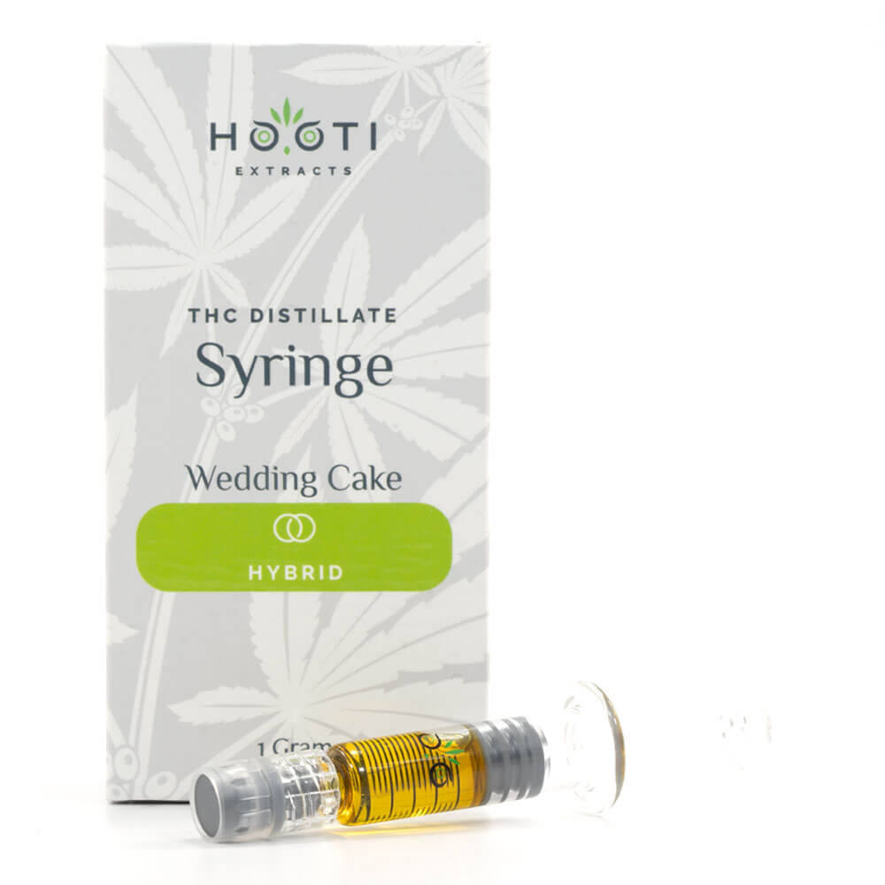 Wedding Cake THC Distillate Syringe (Hooti Extracts)