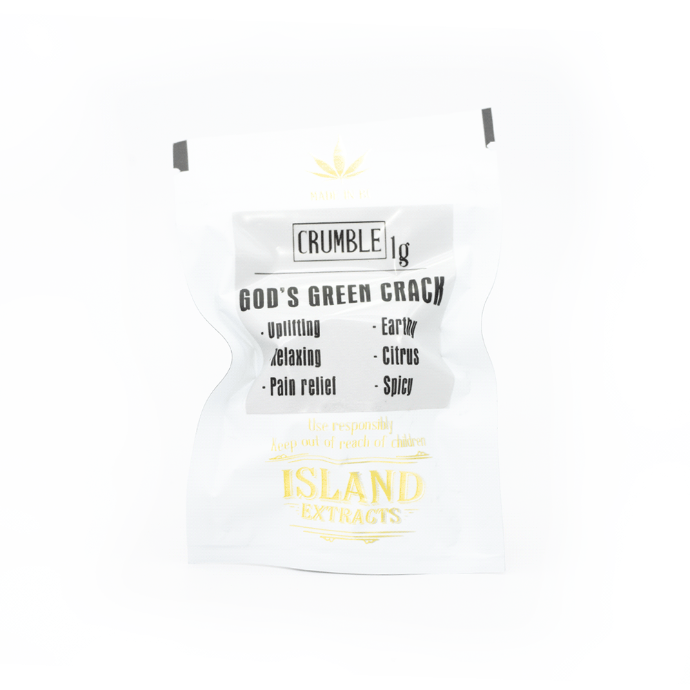 God Green Crack Crumble (Island Extracts)