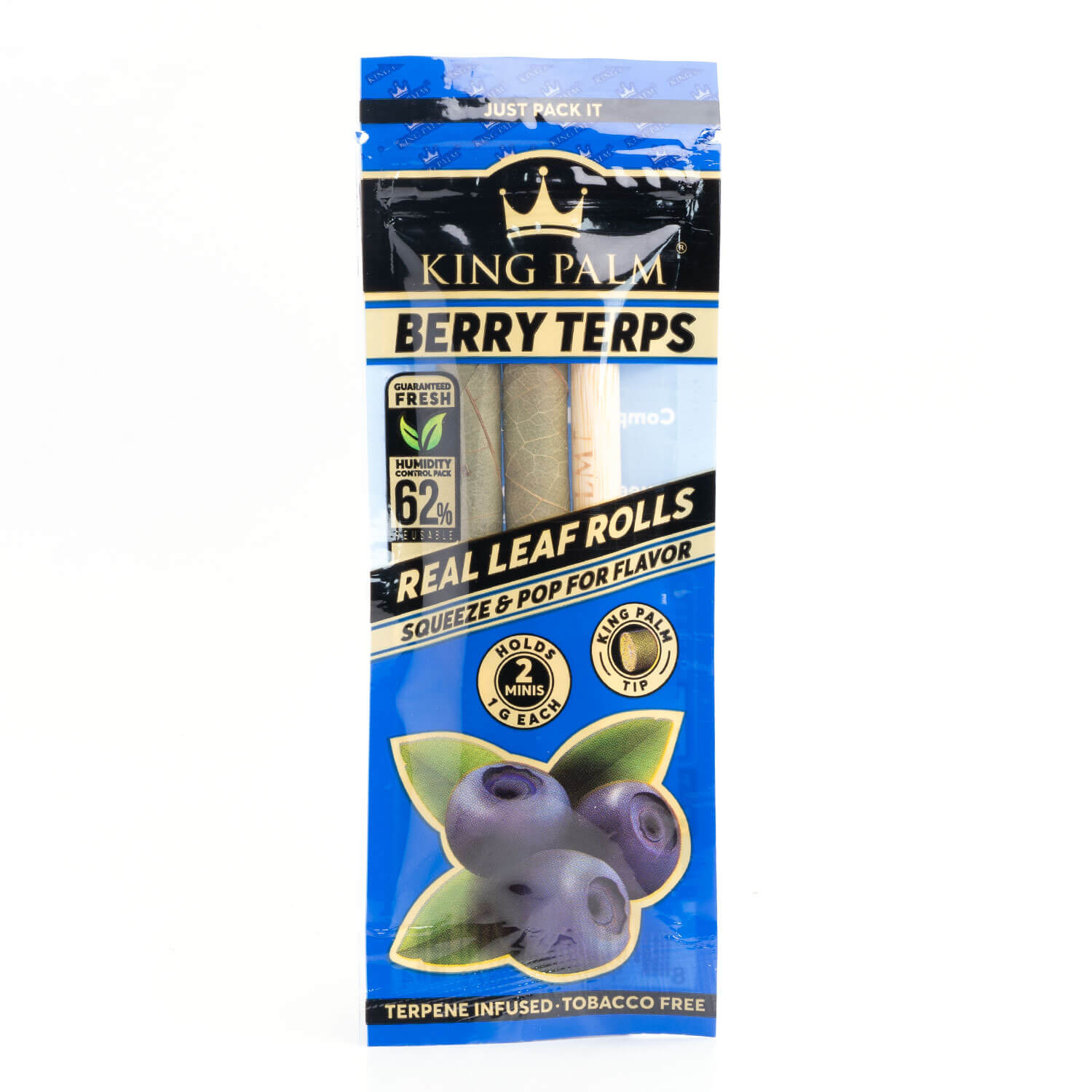 King Palm Flavoured 2-Pack Mini Rolls - Image 2