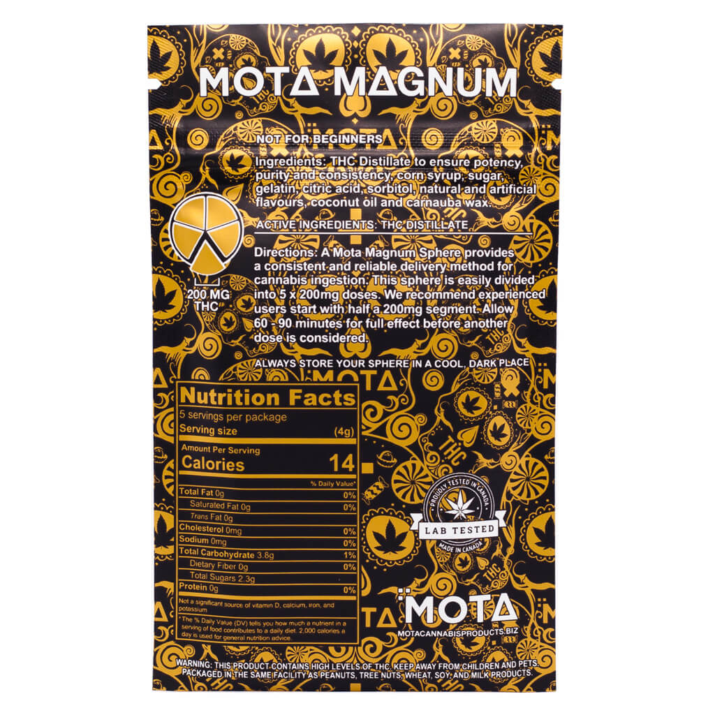 Magnum Clear Sphere 1000mg THC (Mota) - Image 2