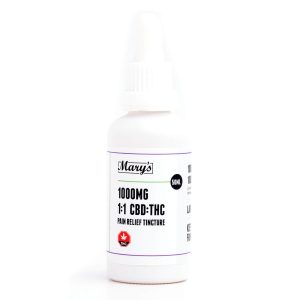 1000mg 1:1 THC/CBD Tincture (Mary’s Edibles)