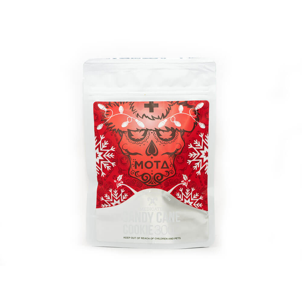 300mg THC Candy Cane Cookie (Mota)