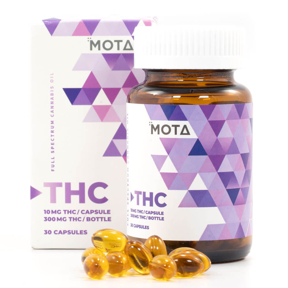 10mg THC Capsules (Mota) - Image 2