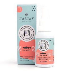 250mg CBD Salmon Dog Tincture (Natuur)