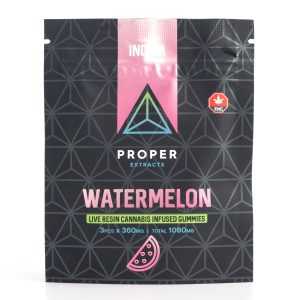 1080mg Live Resin Infused Gummies (Proper Extracts)