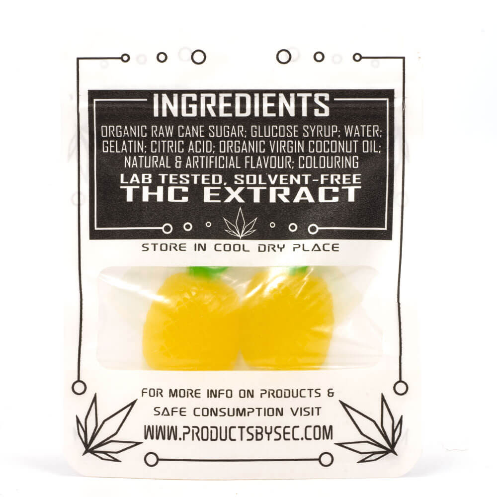 BC Pineapples 100mg THC (SeC)