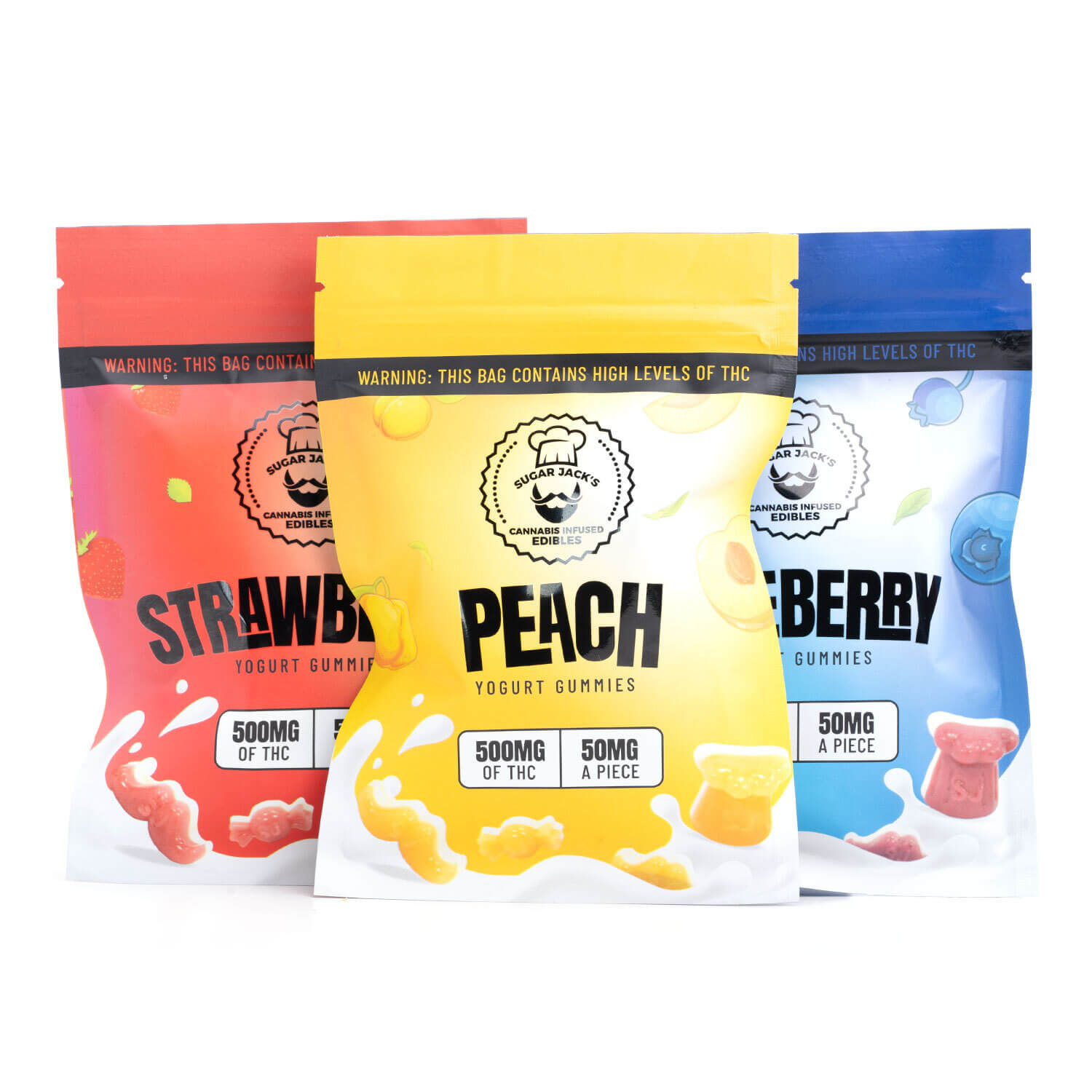 Free Gift – 500mg THC Yogurt Gummies