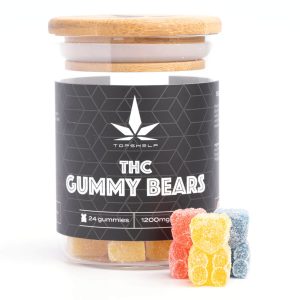 Free Top Shelf 1200mg THC Sour Gummy Bears