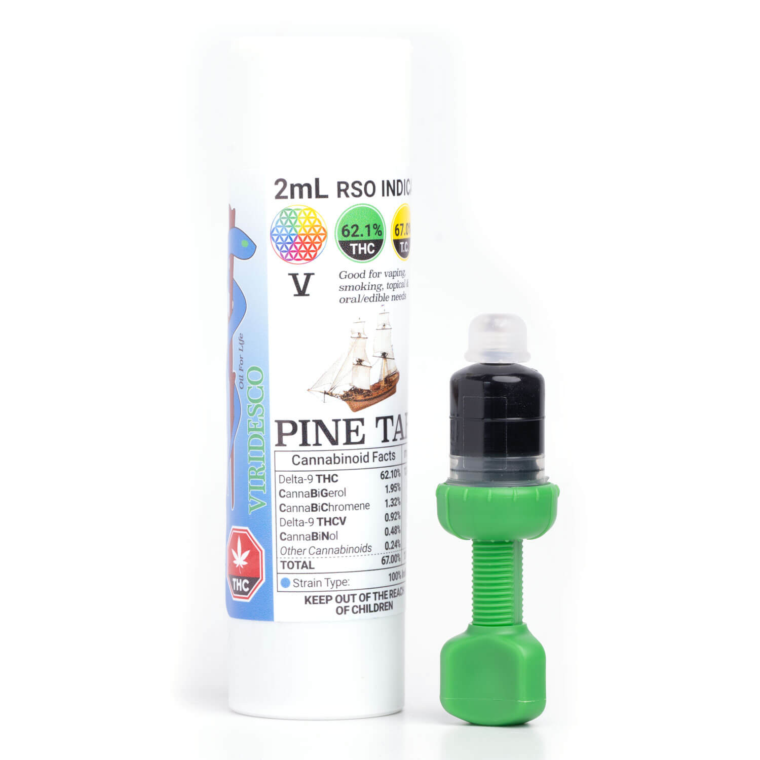 2ml Rick Simpson Oil (Viridesco) - Image 3