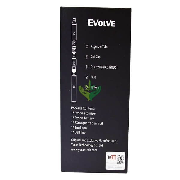 Evolve – Extracts Vaporizer Pen – Quartz Dual Coil (Yocan) - Image 3
