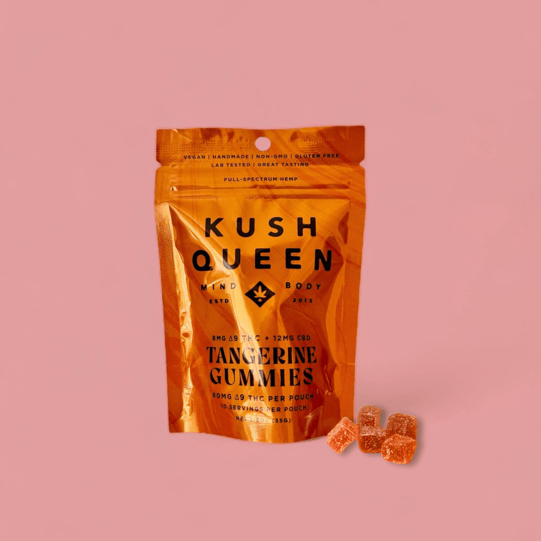 Tangerine Delta 9 THC + CBD Gummies